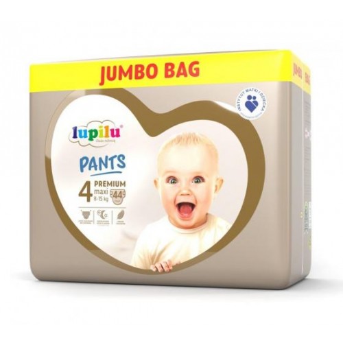 Підгузники - трусики Lupilu Pantsy Premium Jumbo Bag 4 Maxi 8-15 кг 44 шт в інтернет супермаркеті PbayMarket!