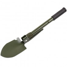 Розкладна туристична лопата E-Tac TA-A1 5в1 у чохлі Green (3_02545)
