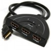 Кабель Cablexpert (DSW-HDMI-35) HDMI-3х HDMI M/F v.1.4, 0.5м в інтернет супермаркеті PbayMarket!