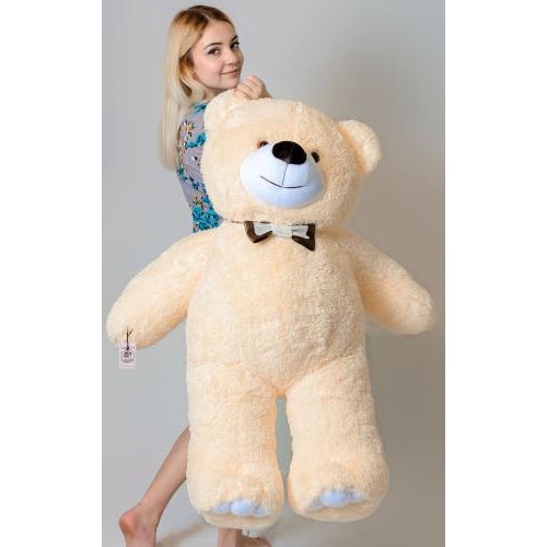 Плюшевий ведмедик Mister Medved Хеппі 130 см Бежевий (008) Плюшевий ведмедик Mister Medved Хеппі 130 см Бежевий (008)
