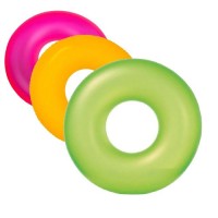 Надувне коло Intex 59262 «Неон», 91 см