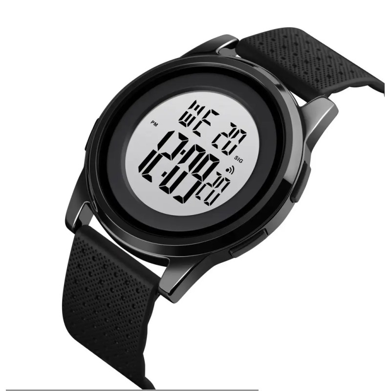 Годинник наручний чоловічий спортивний Skmei 1502 Чорний