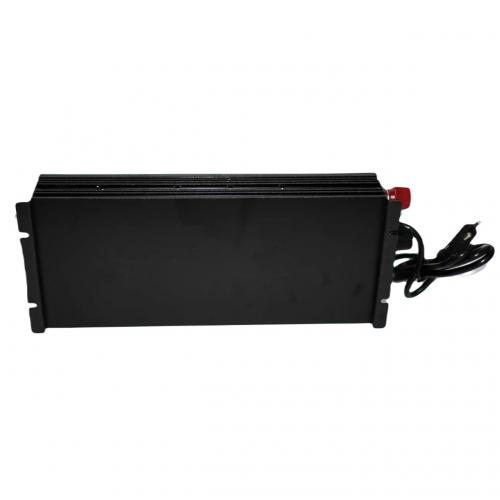 Перетворювач напруги інвертор UKC UPS-1800A 1800W DC/AC 12V-230V із зарядкою Black