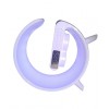 Настільна лампа-нічник Led Wireless Charging Speaker Google G11 8527 15W White