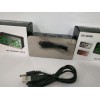 Годинники дзеркальні електронні настільні UKC DS-3658L - USB кабель + батареї (Чорний корпус - біле підсвічування)