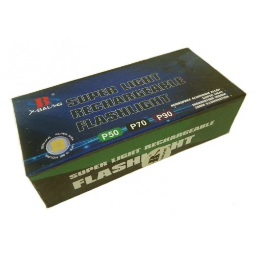 Ліхтар акумуляторний світлодіодний BL-611-P50 6988 Чорний Ліхтар акумуляторний світлодіодний BL-611-P50 6988 Чорний