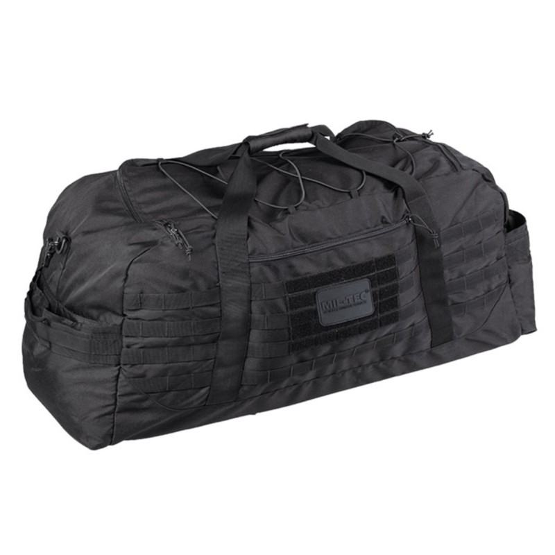 Сумка дорожня тактична Mil-Tec 105 л Чорний 13828202