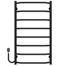 Рушникосушарка електрична Трапеція П8 500х900 Deffi Чорний EF16 (C.TR.90.50.8.E.B.L.5)