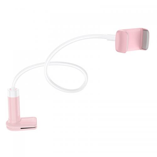 Настільний тримач для телефону Hoco PH23 Balu Білий/Рожевий Настільний тримач для телефону Hoco PH23 Balu Білий/Рожевий