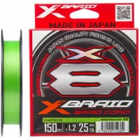 Шнур YGK X-Braid Braid Cord X8 150m #1.2/0.185mm 25lb/11.2kg (1013-5545.03.06) Шнур YGK X-Braid Braid Cord X8 150m #1.2/0.185mm 25lb/11.2kg (1013-5545.03.06)