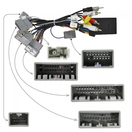 Штатна автомагнітола Lesko для авто Honda Civic (2016+) 9