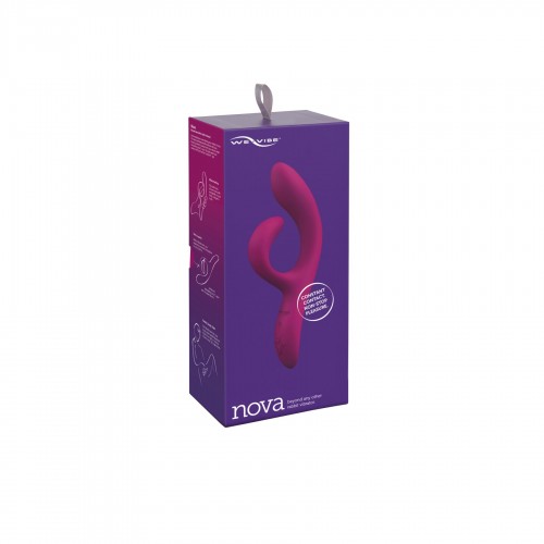 Смарт вібратор-кролик We-Vibe Nova Fuchsia, ергономічний, регульований кут нахилу стовбура в інтернет супермаркеті PbayMarket!