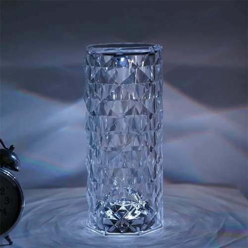 Настільна світлодіодна кристалічна лампа RIAS Rose Diamond RGB з пультом (3_04418) Настільна світлодіодна кристалічна лампа RIAS Rose Diamond RGB з пультом (3_04418)