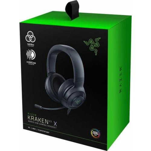 Гарнітура Razer Kraken V3 X USB Black (RZ04-03750300-R3M1)