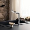 Змішувач для кухонної мийки Hansgrohe Aqittura M91 FilterSystem 240 Хром 76802000 в інтернет супермаркеті PbayMarket!