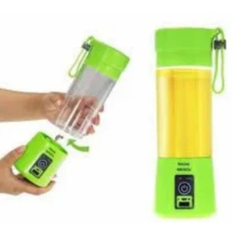 Міні блендер USB Juice Cup HM-03 6 ножів Салатовий