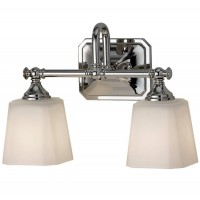 Бра для ванної кімнати Feiss Concord 35.6x25.7 см Хром (FE-CONCORD2-BATH)