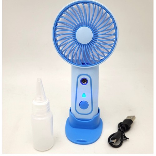Вентилятор ручний Mini Fan 1569 17x8 см Блакитний (30151443А) Вентилятор ручний Mini Fan 1569 17x8 см Блакитний (30151443А)