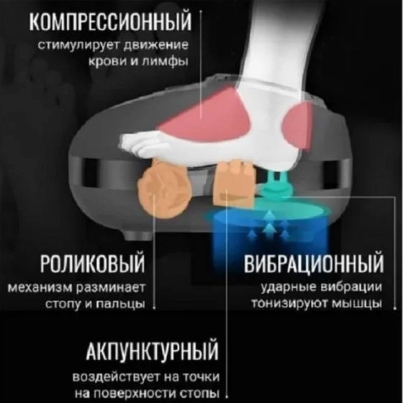 Масажер для ніг Benbo F-907-lux Champagne gold (1454165794)