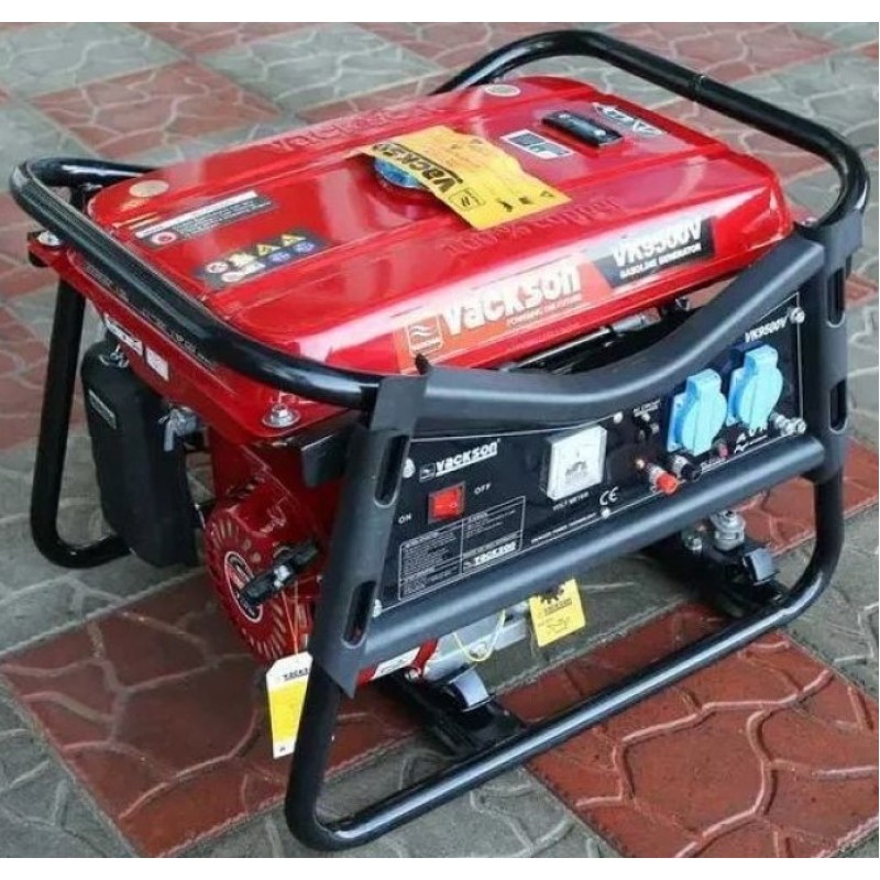 Бензиновий генератор Vackson VK9500V 3.8 кВт 1 фаза (2104618359)