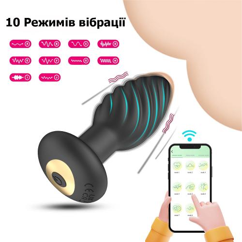 3 в 1 Smart-вібратор анальна пробка та масажер простати з управлінням по APP We Love в інтернет супермаркеті PbayMarket!