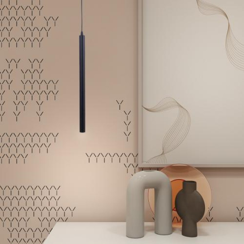 Світильник підвісний MSK Electric Elegant NL 4045 BK