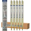 Набір Ручка з дозатором антисептика та картриджі 5 шт PULLCLEAN Сріблястий (KIT-PCX-1001S)