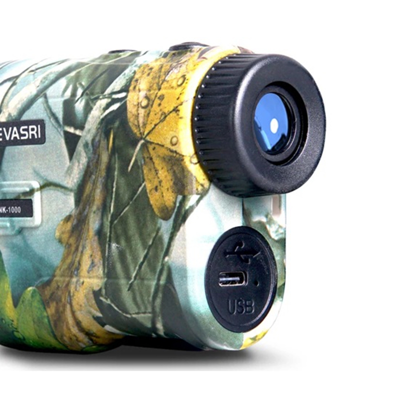 Лазерний далекомір професійний до 1000 метрів Revasri NK-1000 з вимірюванням кута