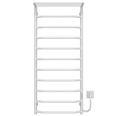 Рушникосушарка електрична Трапеція з полицею П11 500х1200 Deffi Білий WD03 (C.TP.120.50.11.E.W.R.3)