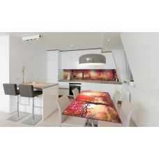 Наклейка вінілова на стіл Zatarga «Осінній сад ліс» 650х1200 мм Z180354/1st