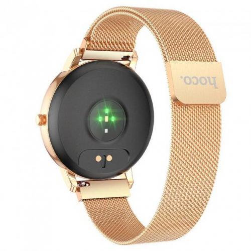 Розумний годинник Hoco Y8 Smart sports watch Rose Gold