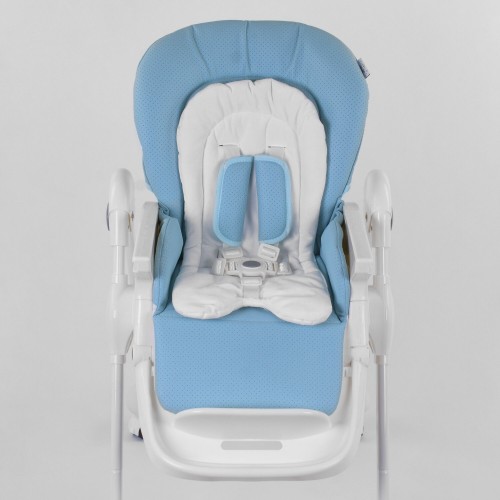 Стільчик для годування Toti W-48406 58х82х110 см Blue/White (96506) Стільчик для годування Toti W-48406 58х82х110 см Blue/White (96506)