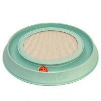 Іграшка з кігтеточкою для котів GeorPlast HappyCat 41х38х5 см М'ятний Іграшка з кігтеточкою для котів GeorPlast HappyCat 41х38х5 см М'ятний