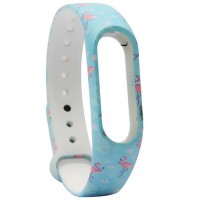 Ремінець Painted Strap для Xiaomi Mi Band 3/4 Фламінго (hub_TCLL52956) Ремінець Painted Strap для Xiaomi Mi Band 3/4 Фламінго (hub_TCLL52956)