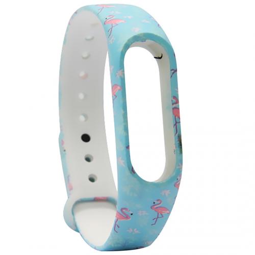 Ремінець Painted Strap для Xiaomi Mi Band 3/4 Фламінго (hub_TCLL52956) Ремінець Painted Strap для Xiaomi Mi Band 3/4 Фламінго (hub_TCLL52956)