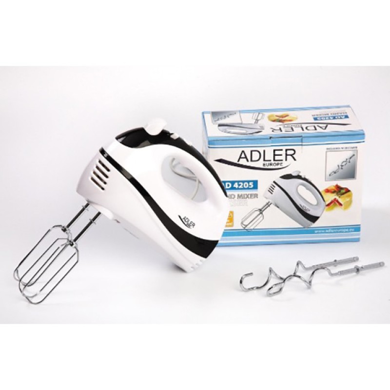 Міксер ручний Adler AD 4205 black/white