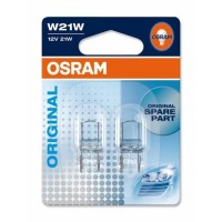 Автолампа ук. OSRAM 7505-02B W21W 12V W3x16d 10X2 Blister