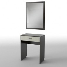 Туалетний столик Тиса Мебель БС-25 Венге Дуб молочний 75x40x70 см