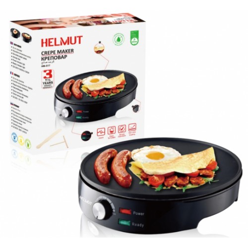 Млинниця електрична Helmut HM-517 30см 1000W Black (3_01742) в інтернет супермаркеті PbayMarket!