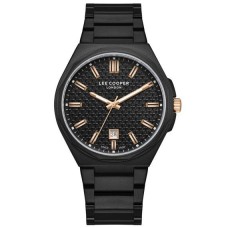 Годинник чоловічий водостійкий наручний Lee Cooper Knight Чорний (2493722168)