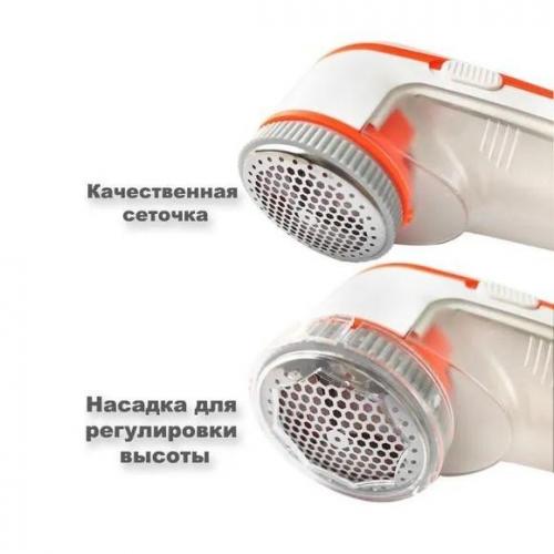 Машинка для видалення катишків електрична із запасним лезом Cronier CR-208 5 Вт Білий/Помаранчевий Машинка для видалення катишків електрична із запасним лезом Cronier CR-208 5 Вт Білий/Помаранчевий