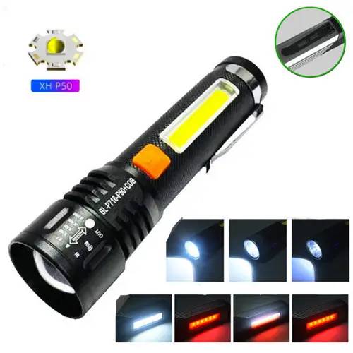 Ліхтар ручний акумуляторний Bailong BL-P716