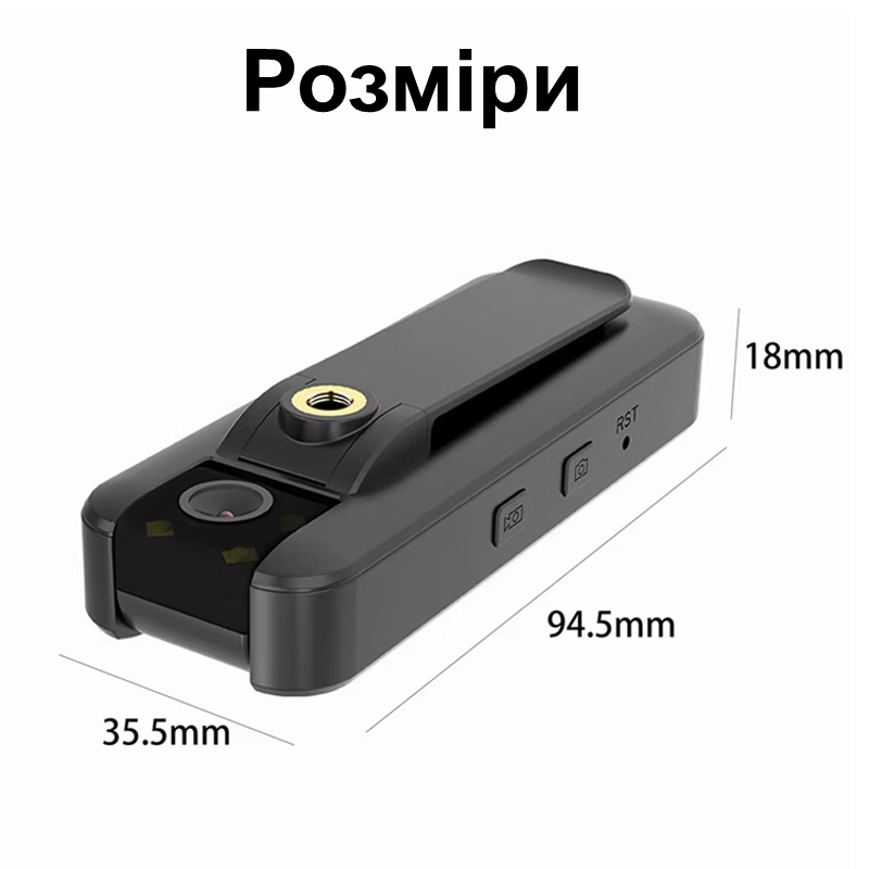 4G боді камера - портативний відеореєстратор під СІМ карту Vstarcam CB77-4G, запис у хмару