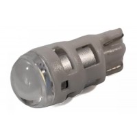 Світлодіодна лампа AllLight T10 1 діод 1W Osram replica W2,1x9,5d WHITE 12V прозора