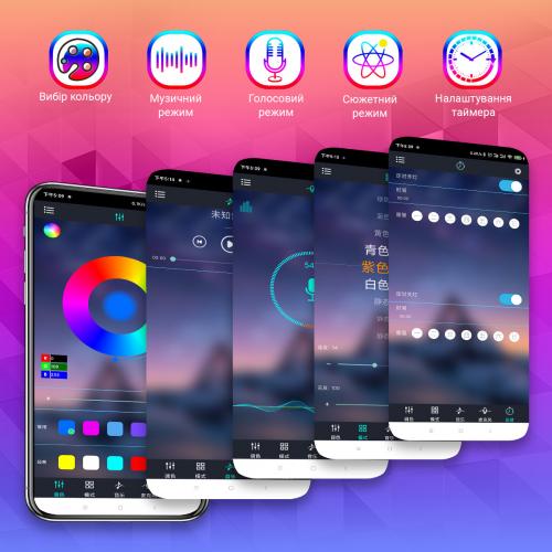 Світлодіодні RGB панелі Inspire S005B 34LED Black Світлодіодні RGB панелі Inspire S005B 34LED Black