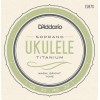 Струни для укулеле D'Addario EJ87S Titamium Soprano Ukulele Strings 28/29