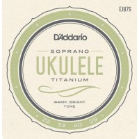 Струни для укулеле D'Addario EJ87S Titamium Soprano Ukulele Strings 28/29 Струни для укулеле D'Addario EJ87S Titamium Soprano Ukulele Strings 28/29