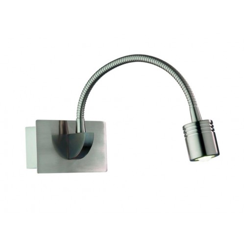 Настінний спот Ideal Lux Dynamo AP1 Nickel (id031477) Настінний спот Ideal Lux Dynamo AP1 Nickel (id031477)
