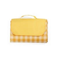 Килимок для пікніка No Brand водонепроникний 150x200 см Жовто-білий
