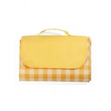Килимок для пікніка No Brand водонепроникний 150x200 см Жовто-білий